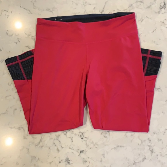 Under Armour Pants - Under Armour Pink Workout Capris